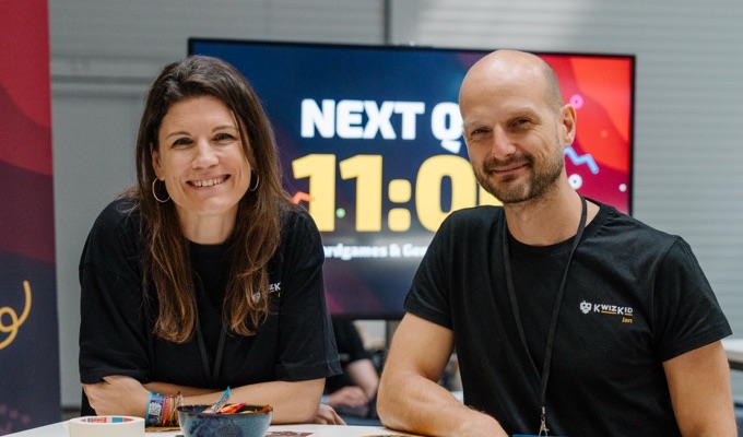 kwizkid at the Spielefest in Vienna